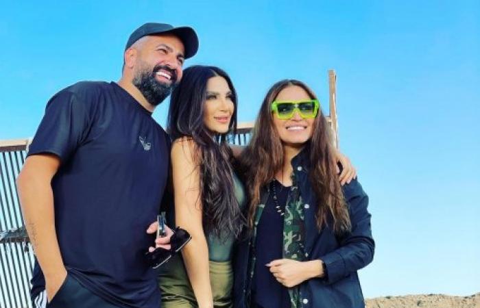 النجمة اللبنانية شيراز تفجر الكاتيوشا بانتاج محمد شموري