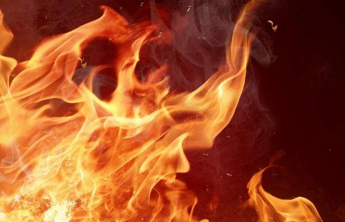 حريق هائل في ولاية نزوى بسلطنة عمان (فيديو)