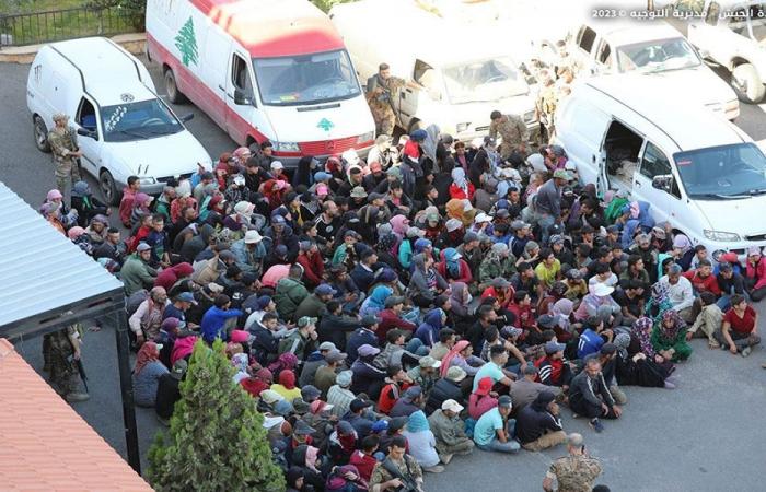 الأمن العام يطلق المرحلة 15 لإعادة النازحين السوريين