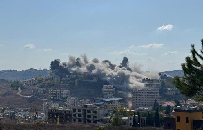 النبطية: غارات عنيفة وخوف يتمدد