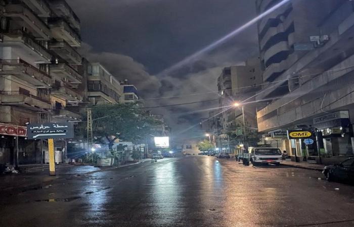 بالفيديو: غارة تستهدف الغبيري بعد الإنذار الإسرائيلي