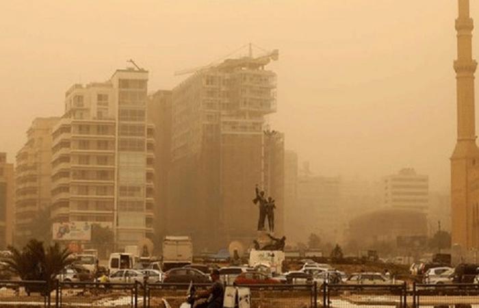 ارتفاع بالحرارة وغبار في الأجواء