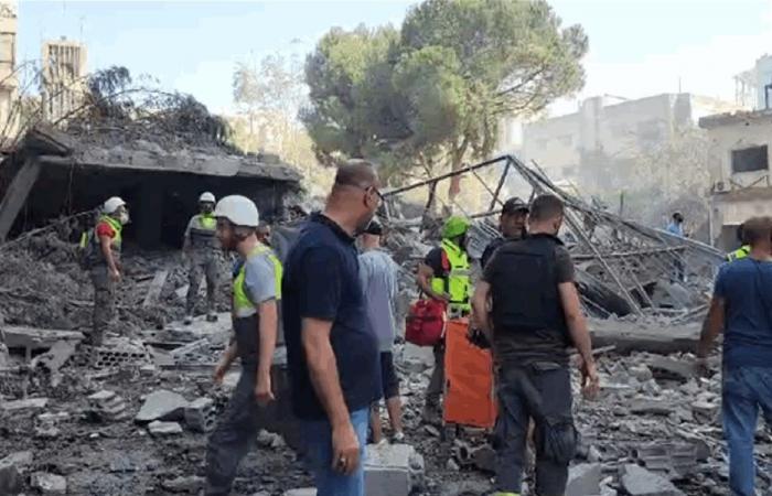 غارة عنيفة على النبطية