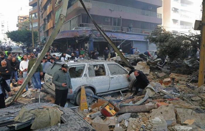 محافظ بيروت يطلب إخلاء الأبنية التي طالها القصف الإسرائيلي