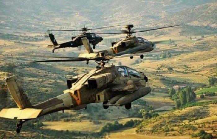 إطلاق نار من “أباتشي” باتجاه الخيام