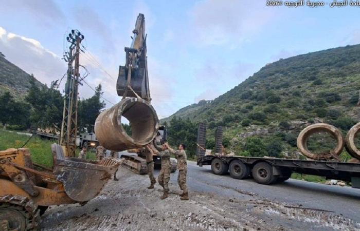 الجيش يفتح طريق الخردلي وجسر برج رحال