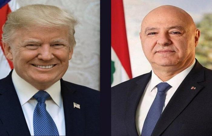 ترامب لعون: أراك قريباً