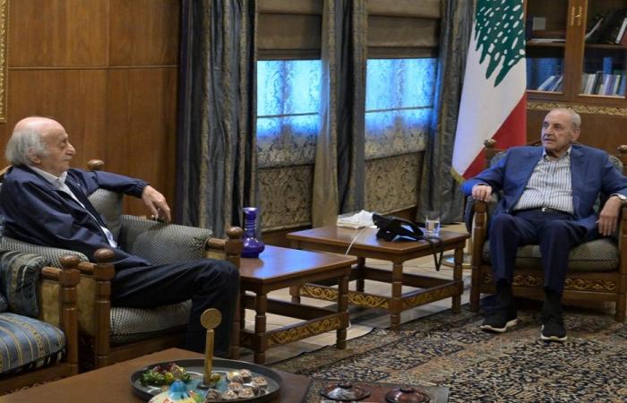 جنبلاط في عين التينة