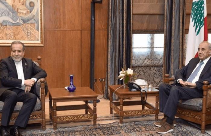 عراقجي وبري يبحثان التطورات الإقليمية والوضع في جنوب لبنان