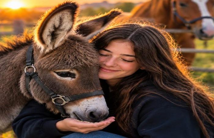 جلسة مع الحمير لتحسين الـMood (فيديو)