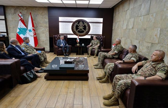 هيكل بحث مع لاكروا دور “اليونيفيل” وخطورة الفراغ بعد مغادرتها