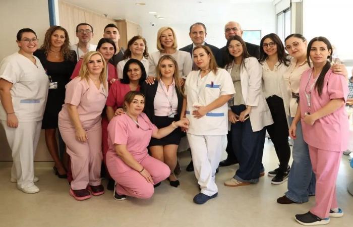 اللبنانية الأولى زارت “واحة الحياة”: رعاية كبارنا واجب وفاء تجاههم