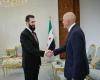 الشرع يبحث مع برّاك التعاون الاقتصادي ومستجدات المنطقة