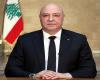 عون: نؤكد دعوتنا إلى تجديد الروح الدستورية
