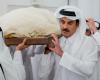 قطر شيّعت الأمير الوالد